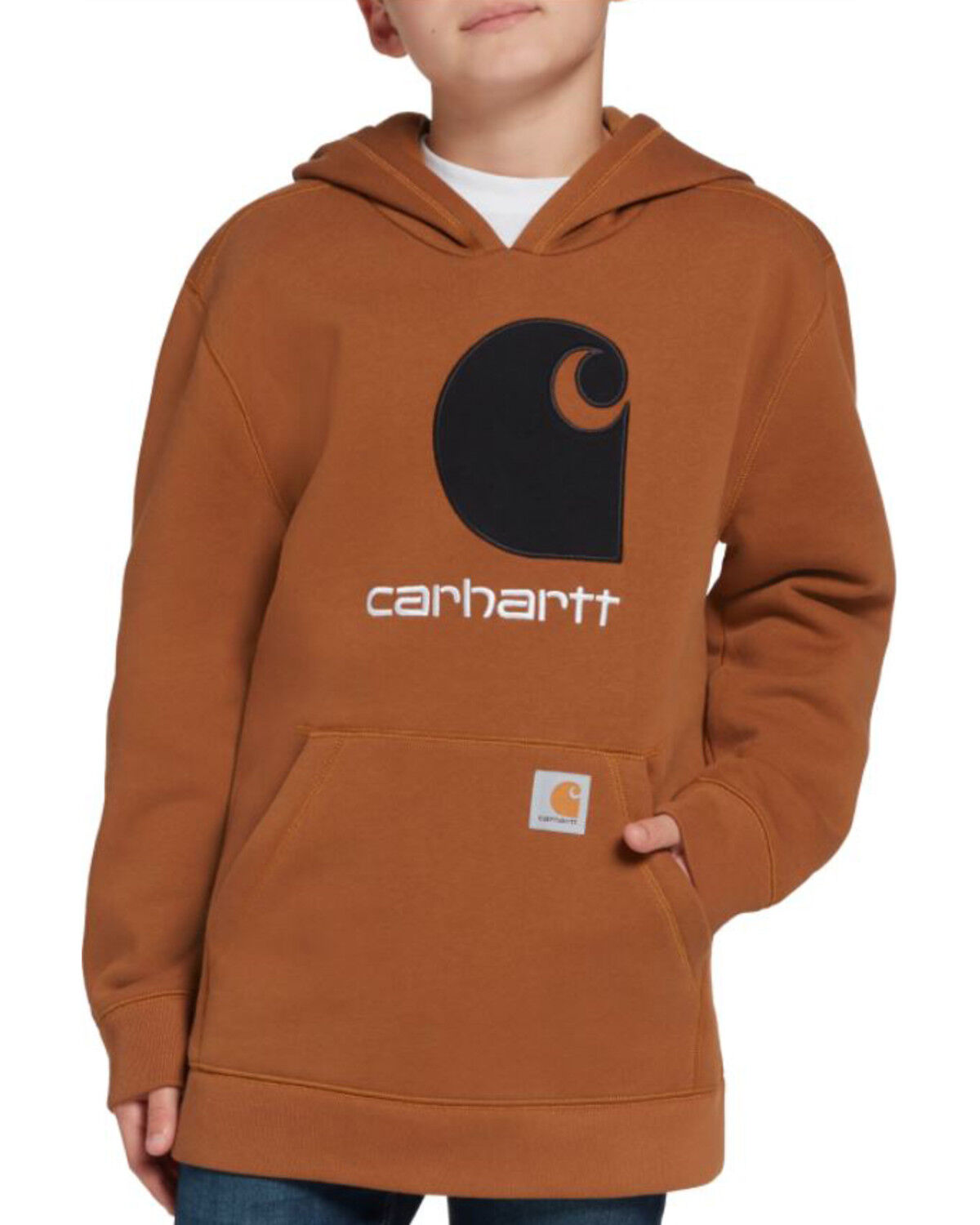 boys brown sweatshirt