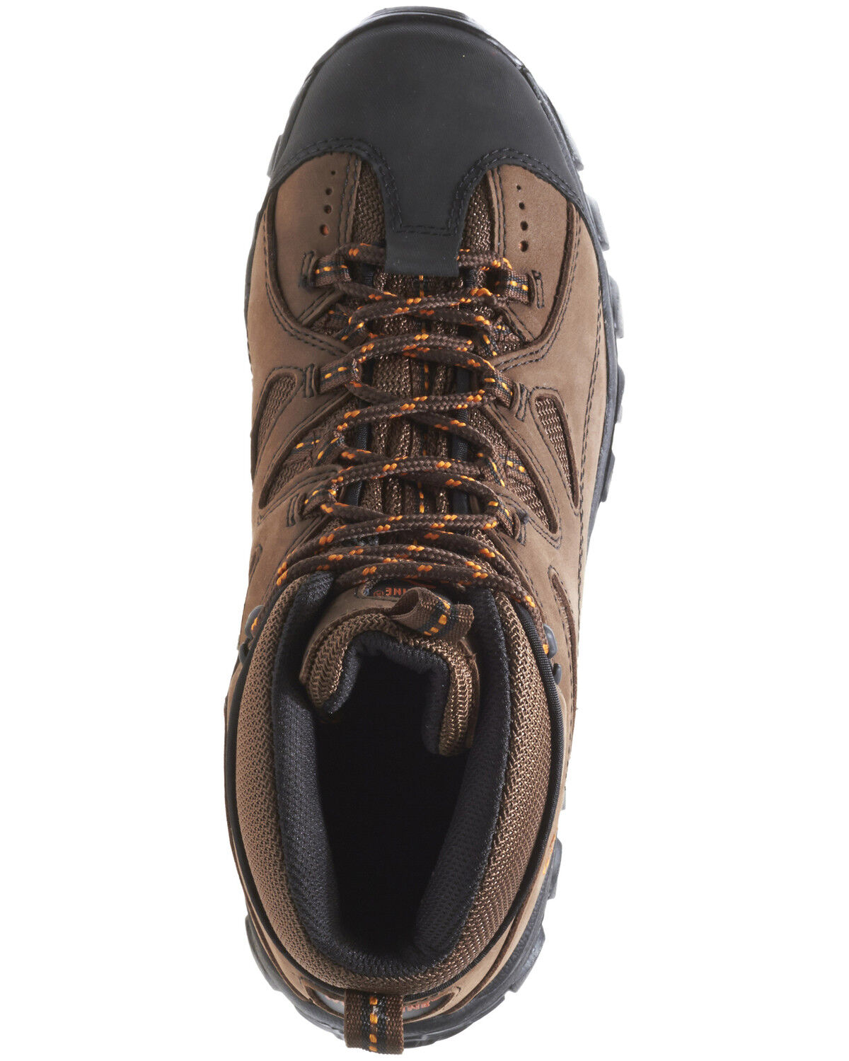 Image #6 - Wolverine Men's 6" Lace-Up Hudson Hiker Boots - Steel Toe, Dark Brown, hi-res