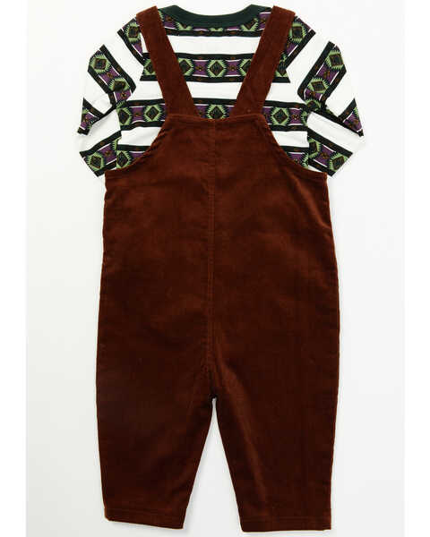 Image #3 - Cody James Infant Boys' Overalls & Striped Shirt Onesie Set, Multi, hi-res