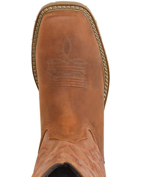 Double H Men's Workflex Waterproof Western Work Boots - Composite Toe, Brown, hi-res