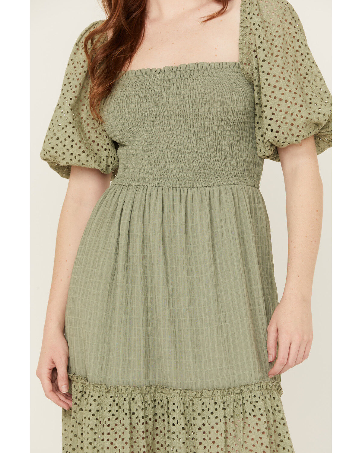 Image #3 - Flying Tomato Women's Tier Midi Dress, , hi-res
