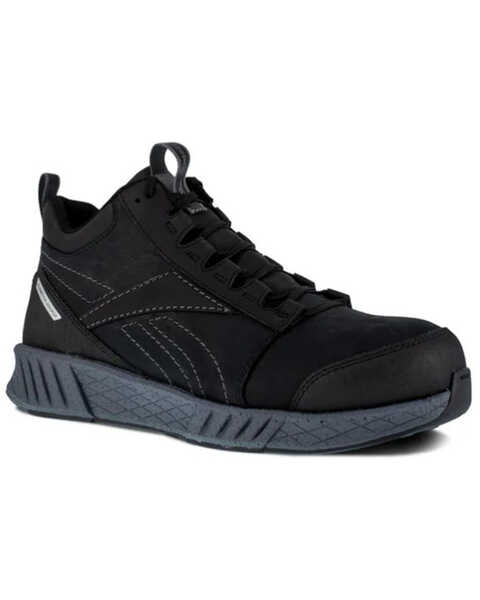 Image #1 - Reebok Men's Fusion Formidable Work Shoes - Composite Toe, Black, hi-res