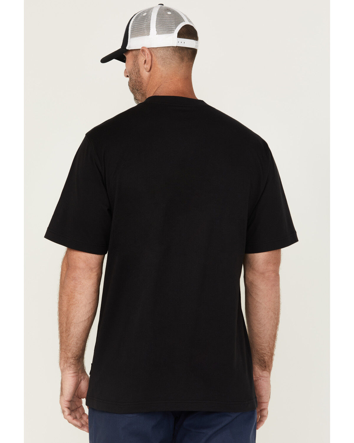 Image #4 - Hawx Men's Scream Embroidered Short Sleeve Graphic T-Shirt, Black, hi-res
