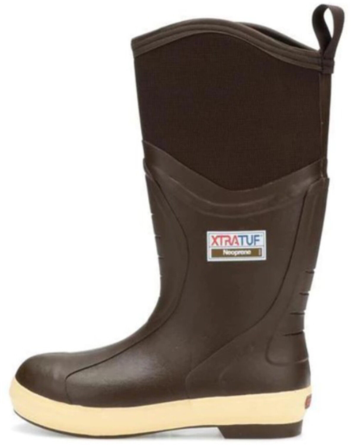 Image #3 - Xtratuf Men's 15" Insulated Elite Legacy Boots - Round Toe, Brown, hi-res