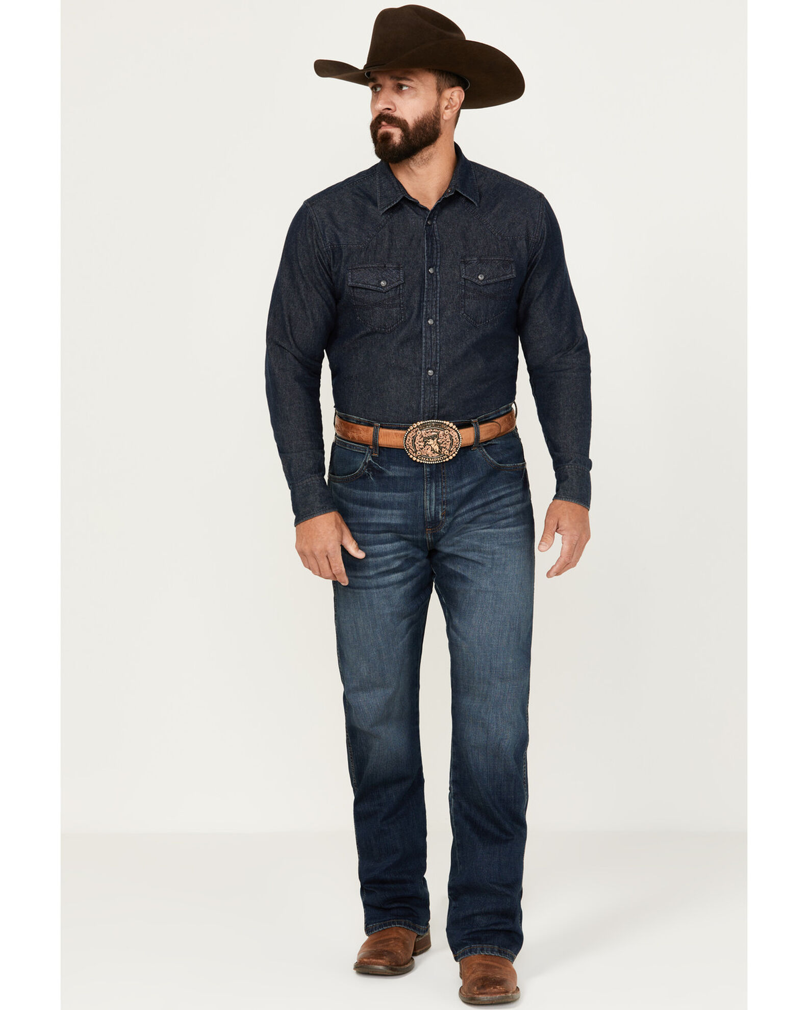 Wrangler bootcut top stretch jeans