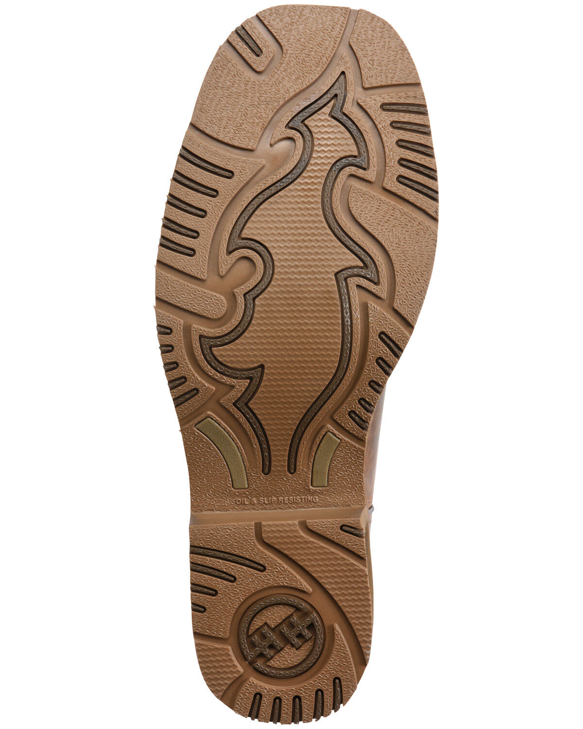 Image #7 - Double H Men's Ice Roper Western Work Boots - Composite Toe, Brown, hi-res