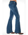 Cowgirl Tuff Women's Medium Wash Natural Waist Trousers, Blue, hi-res