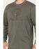 Image #3 - Hawx Men's Long Sleeve Graphic Work T-Shirt, Charcoal, hi-res