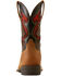 Image #3 - Ariat Men's Cowpuncher VentTek Western Boot - Broad Square Toe, Brown, hi-res
