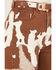 Image #2 - Blue B Women's High Rise Cow Print Belted Shorts, , hi-res