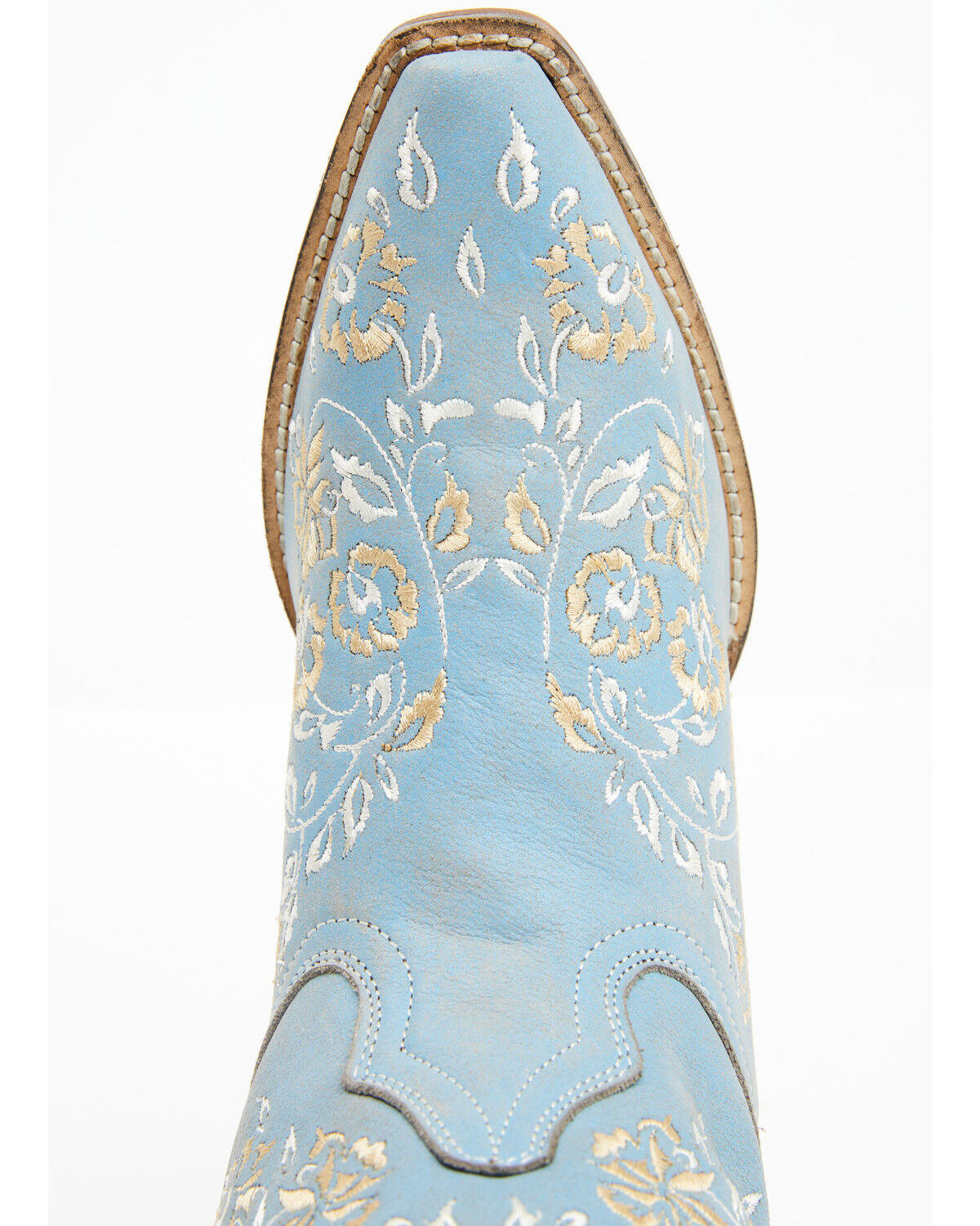 Image #6 - Laredo Women's Linley Western Boots - Snip Toe, Light Blue, hi-res