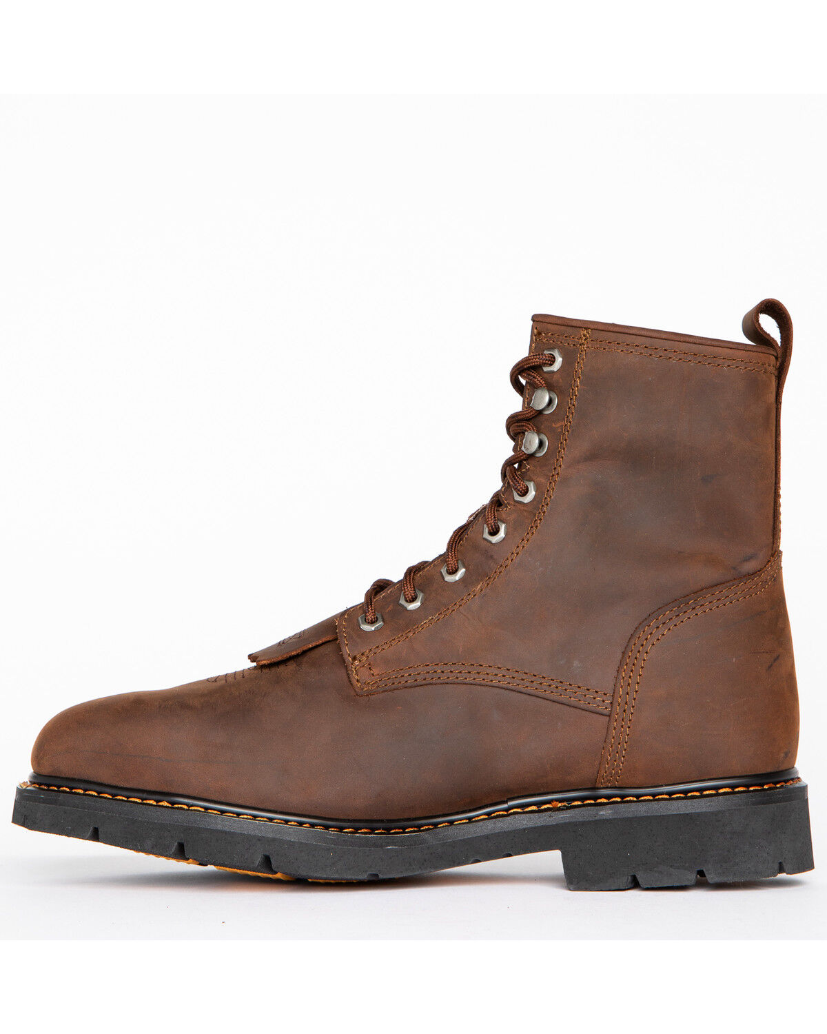waterproof leather lace up boots