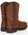 Image #7 - Cody James Men's Waterproof Pull On Work Boots - Composite Toe, Brown, hi-res