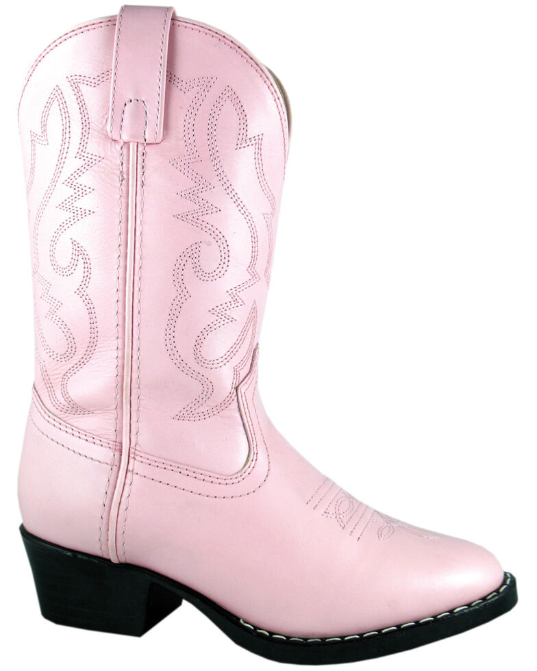 Smoky Mountain Toddler Girls' Denver Western Boots - Round Toe, Pink, hi-res