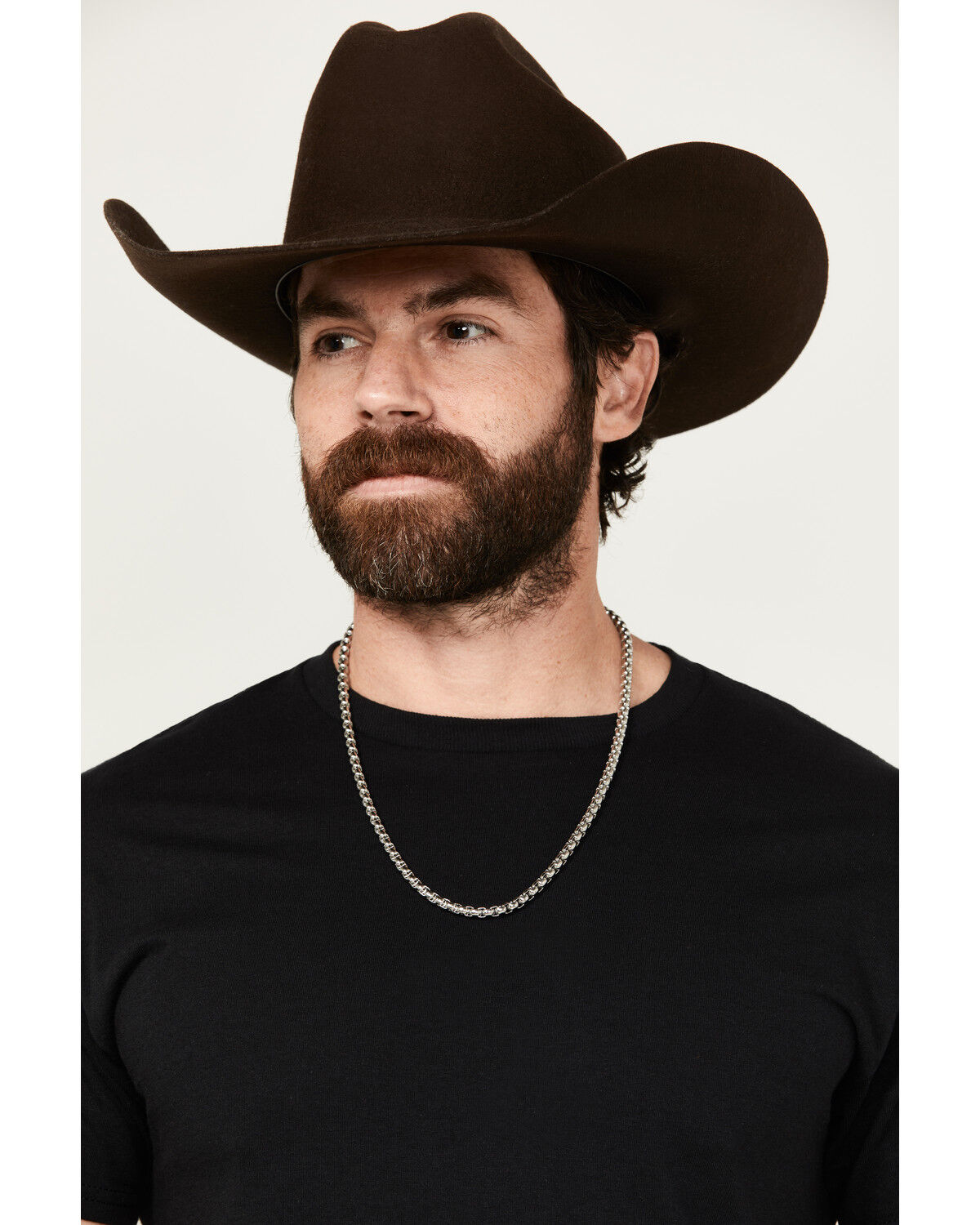 Image #1 - Cody James Men's Bolo Chain Necklace, Silver, hi-res