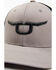 RopeSmart Men's Grey Steerhead Logo Mesh-Back Ball Cap , Grey, hi-res