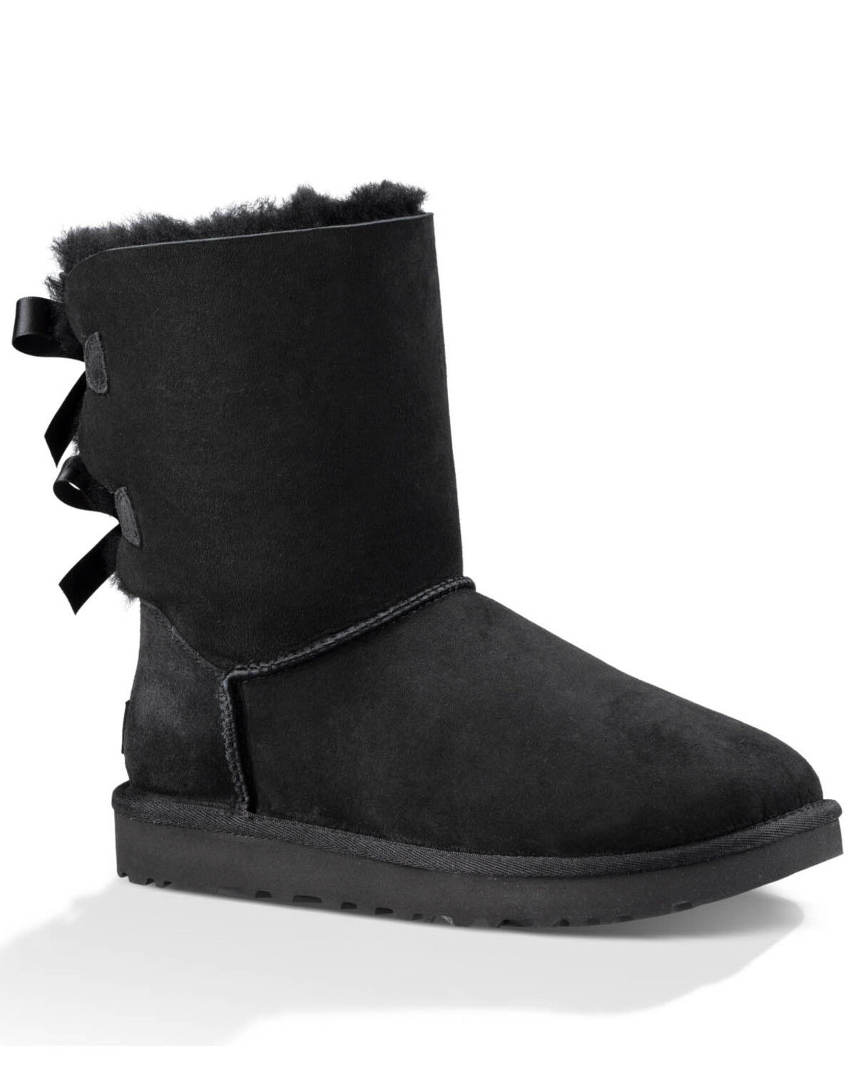 Image #1 - UGG Women's Bailey Bow II Boot, Black, hi-res