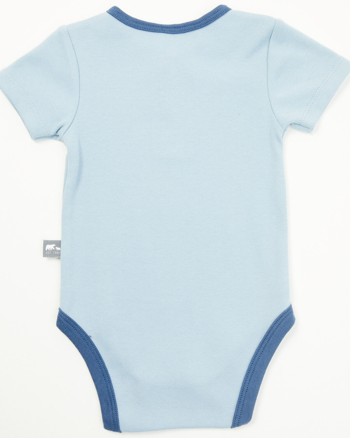 Image #5 - Rugged Bear Infant Boys' Construction Print Onesies - 2 Pack, Blue, hi-res