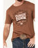 Image #3 - Cinch Men's Denim Western Lifestyle Short Sleeve Graphic T-Shirt, Rust Copper, hi-res