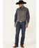 Image #2 - Outback Trading Co. Men's Sebastian Snap-Front Vest, Charcoal, hi-res