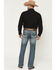 Image #3 - Rock & Roll Denim Men's Pistol Dark Wash Bootcut Denim Jeans, Dark Wash, hi-res