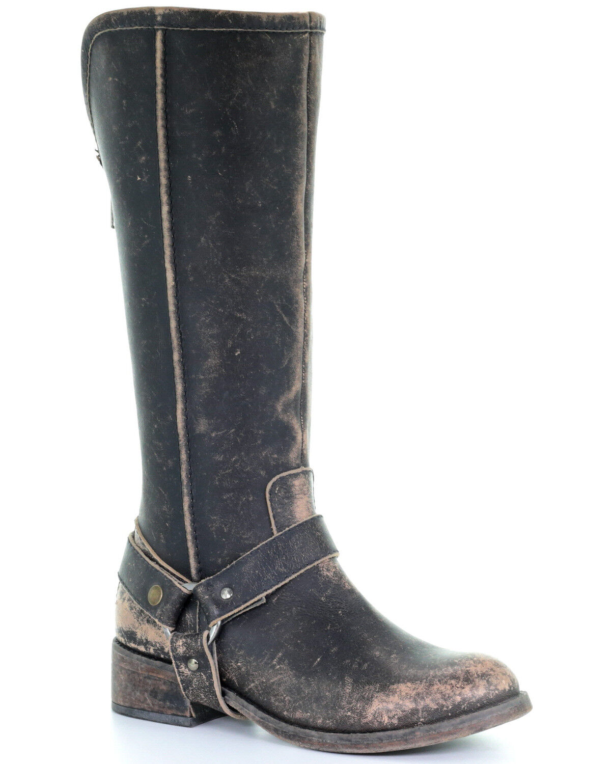 distressed boots womens