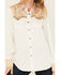 Image #3 - Ariat Women's Studded Horse Long Sleeve Snap Western Shirt, White, hi-res
