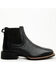 Image #2 - Cody James Men's Ace Chelsea Boots - Broad Square Toe, Black, hi-res