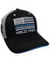 Image #1 - Hold Fast Men's Thin Blue Line Ball Cap, Black, hi-res