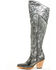Image #3 - Corral Women's Metallic Tall Western Boots - Snip Toe, Silver, hi-res