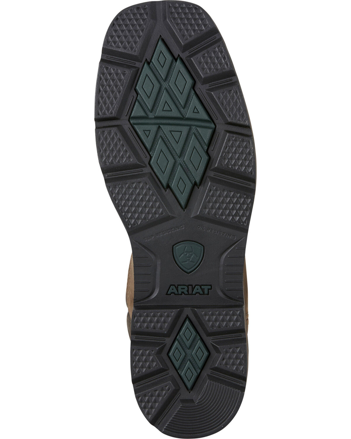 Image #3 - Ariat Groundbreaker Waterproof Western Work Boots - Steel Toe, Brn Bomber, hi-res