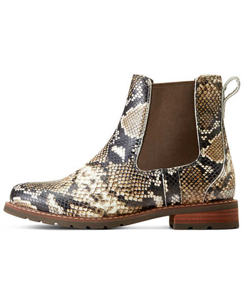 Image #2 - Ariat Women's Snake Print Wexford Boots - Round Toe , Grey, hi-res