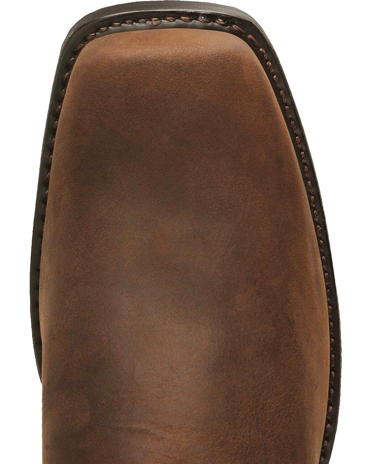 Image #7 - Durango Men's Harness Boots - Square Toe, Distressed, hi-res