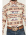 Image #3 - RANK 45&reg; Men's Pablo Southwestern Print Long Sleeve Button-Down Western Shirt, Cream, hi-res