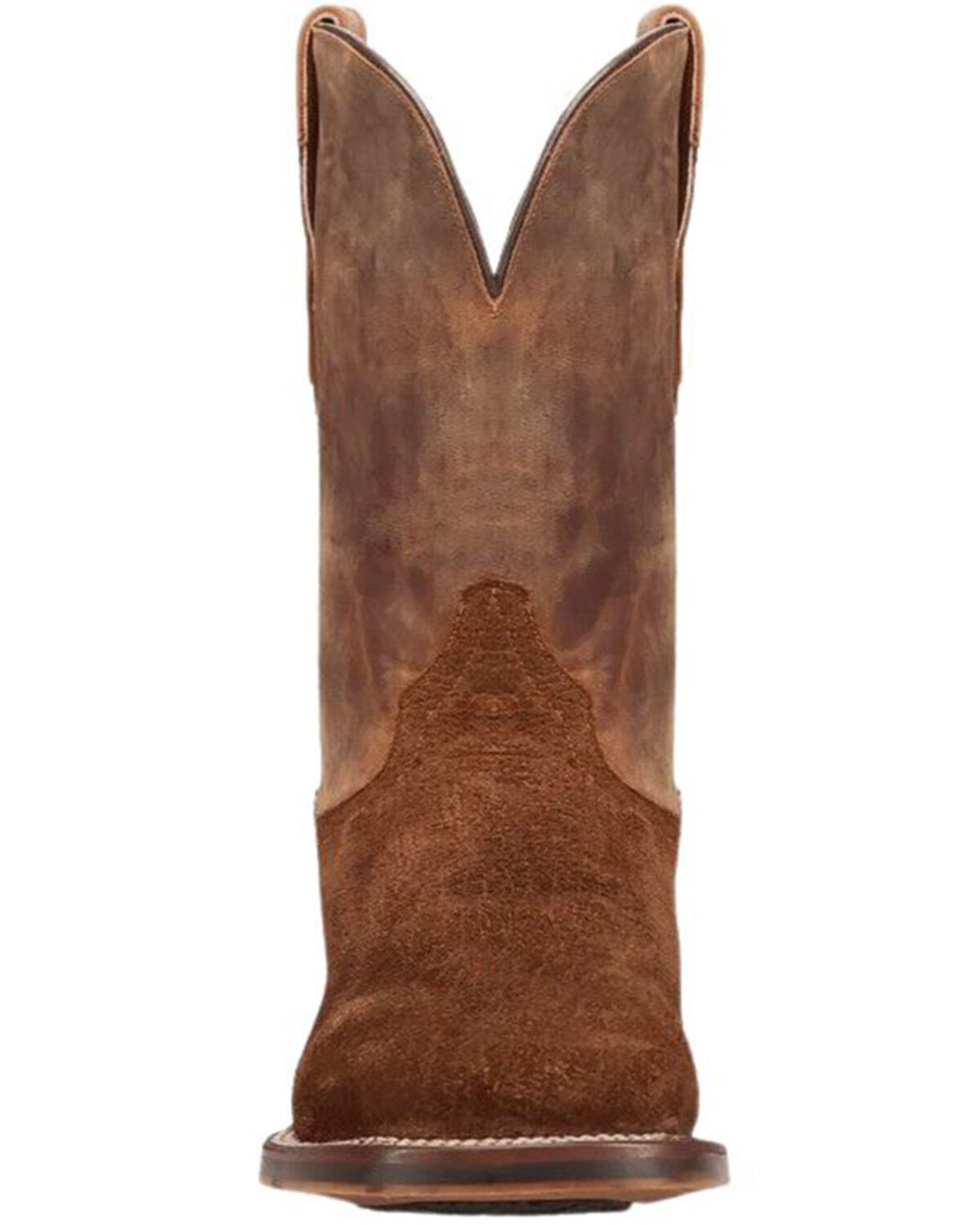 Image #4 - Dan Post Men's Snyder Western Boots - Broad Square Toe, Brown, hi-res