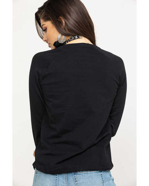 Ariat Women's Ace of Diamonds Shirt, Black, hi-res