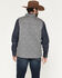 Image #4 - RANK 45&reg; Men's Saline Quilted Insulated Softshell Vest, Charcoal, hi-res