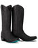 Image #1 - Lane Women's Emma Jane Tall Western Boots - Snip Toe, Black, hi-res