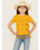 Image #1 - Shyanne Girls' Horse Breeds Short Sleeve T-Shirt, Gold, hi-res