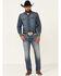 Cody James Core Men's Buster Stretch Medium Wash Slim Straight Jeans , Blue, hi-res