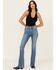 Image #1 - Idyllwind Women's Legend High Rise Bootcut Super Stretch Denim Jeans, Medium Wash, hi-res