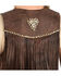 Image #6 - Kobler Leather Women's Yucaipa Fringe & Rhinestone Leather Vest, Brown, hi-res
