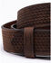 Hawx® Men's Roller Buckle Basket-Weave Belt , Brown, hi-res