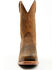 Image #4 - Dan Post Men's Creed Performance Western Boots - Square Toe, Chocolate, hi-res