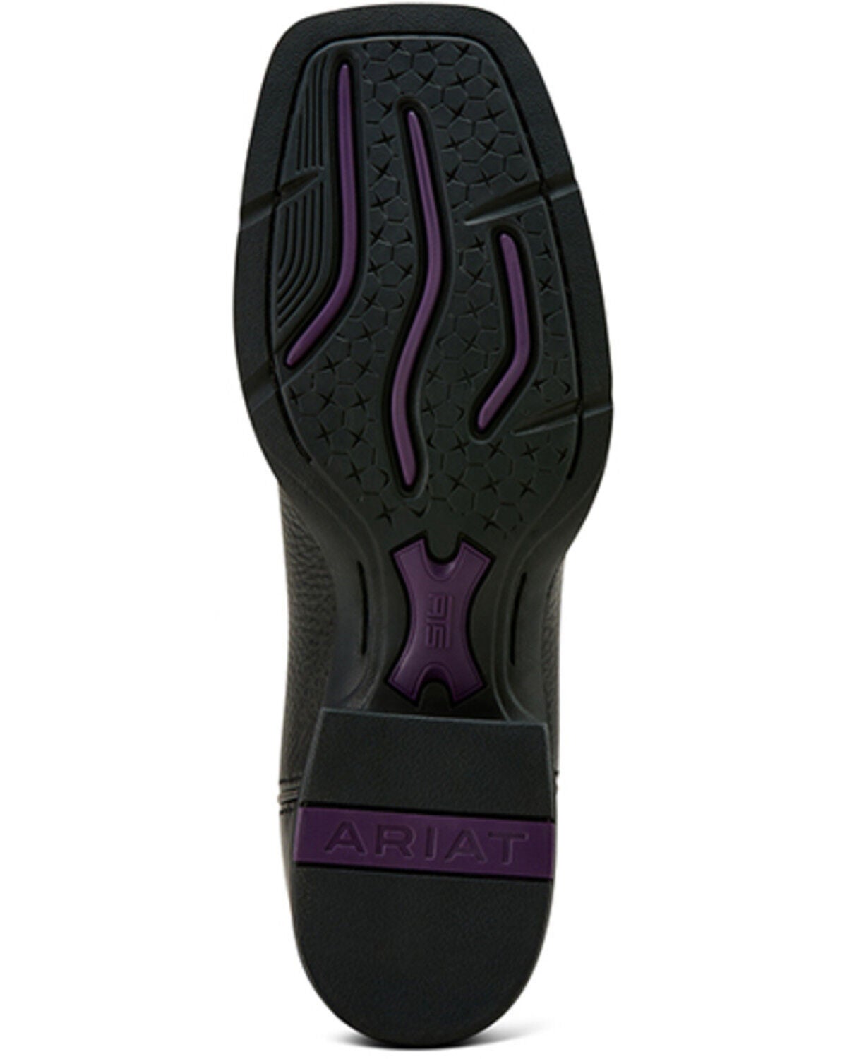 Image #5 - Ariat Women's Round Up Western Boots - Broad Square Toe, Black, hi-res