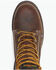 Image #4 - Thorogood Men's 8" American Heritage Lace-Up Work Boots - Steel Toe, Brown, hi-res