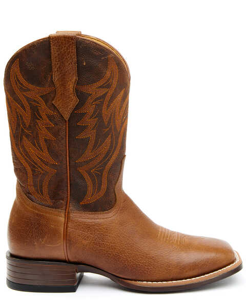 Image #2 - Cody James Men's Hoverfly Western Performance Boots - Broad Square Toe, Brown, hi-res