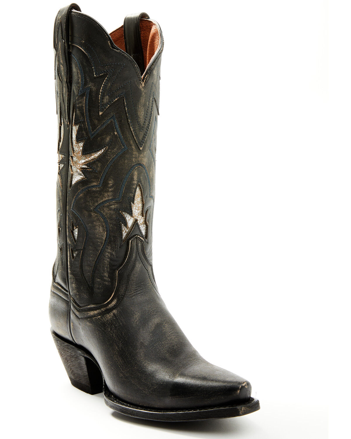 Image #1 - Dan Post Women's Strut Inlay Western Boots - Snip Toe, , hi-res