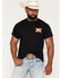 Image #2 - Miller Men's High Life Neon Billiard Short Sleeve Graphic T-Shirt, Black, hi-res