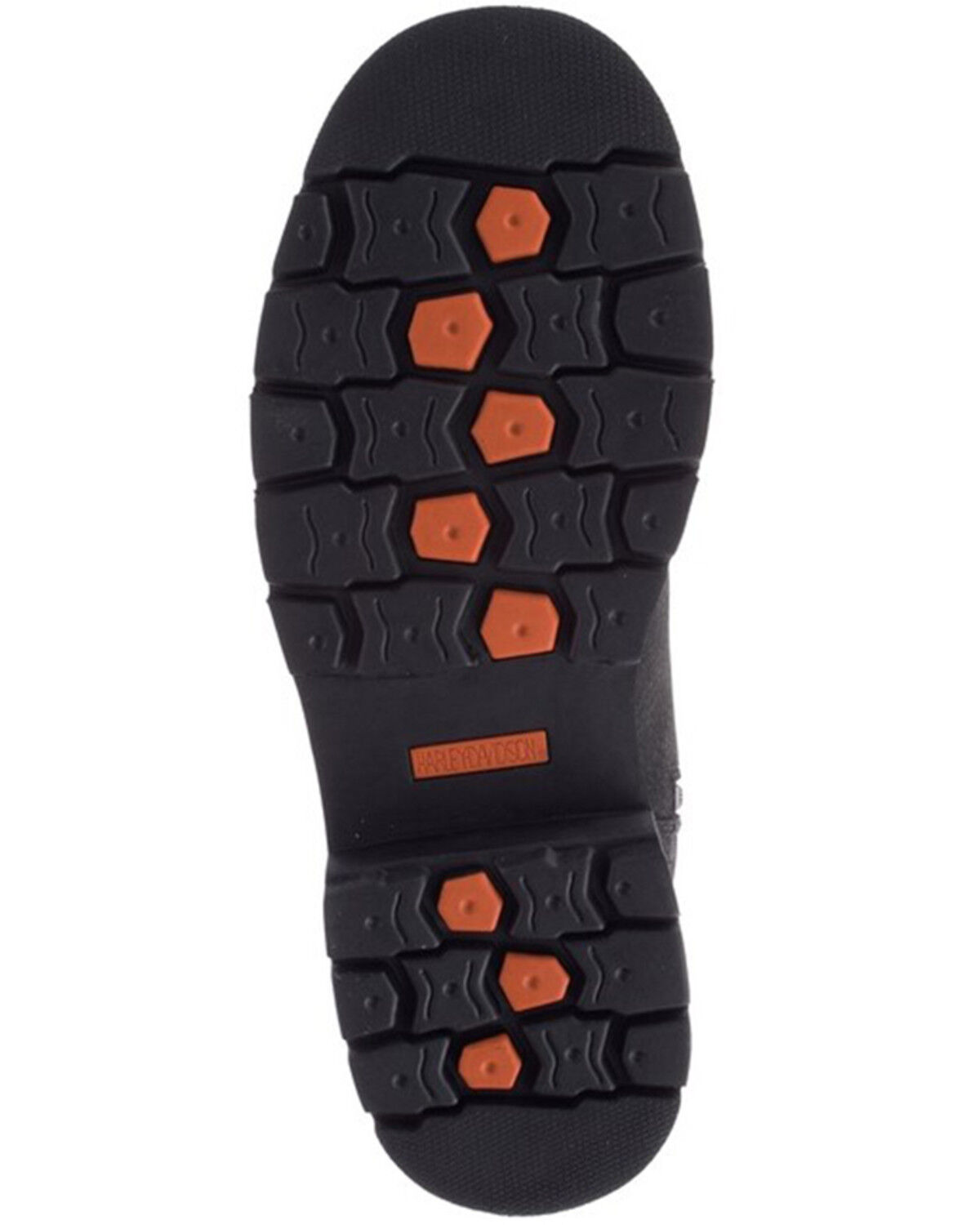 Image #3 - Harley Davidson Men's Marxen Moto Boots - Round Toe, Black, hi-res